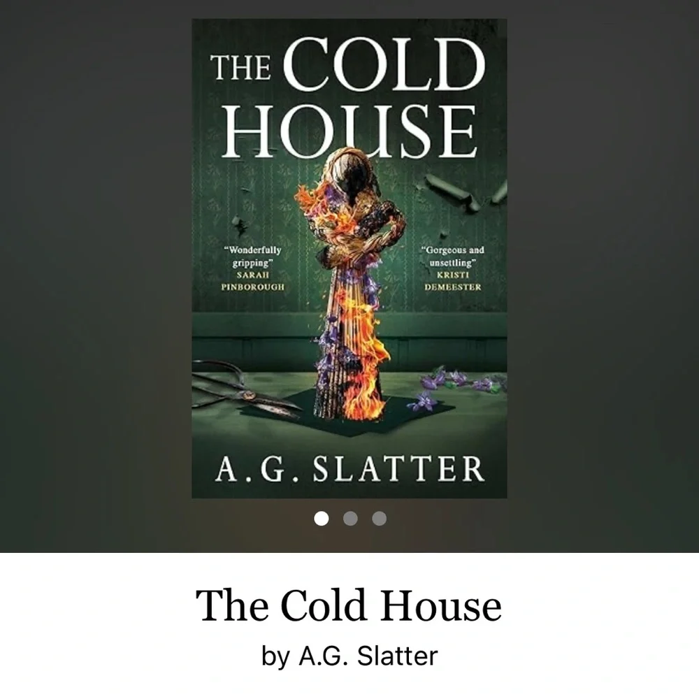 The Cold House by A. G. Slatter Hardcover Book Horror Fiction Novella